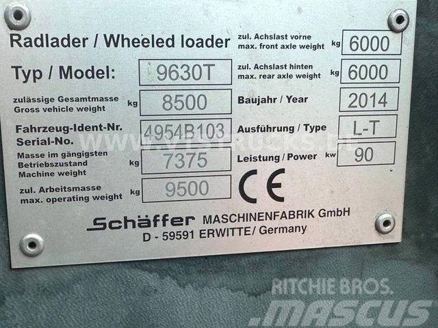 Schäffer 9630T Tele-Radlader Bj.2014 Wheel loaders