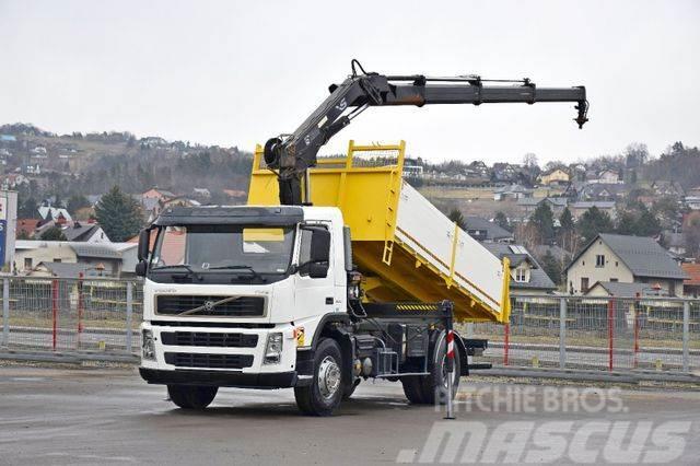 Volvo FM 9 300 Kipper 5,00m *KRAN + FUNK * TOP Crane trucks