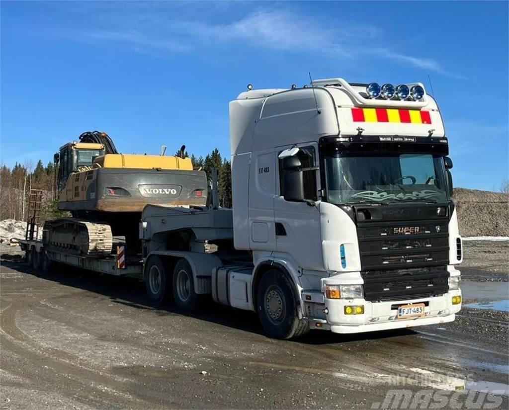 Närko 3-aks lavetti+Scania R164+Meiller 3-aks Other semi-trailers