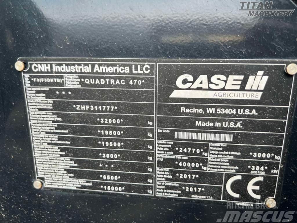 Case IH Quadtrac 470 Tractors