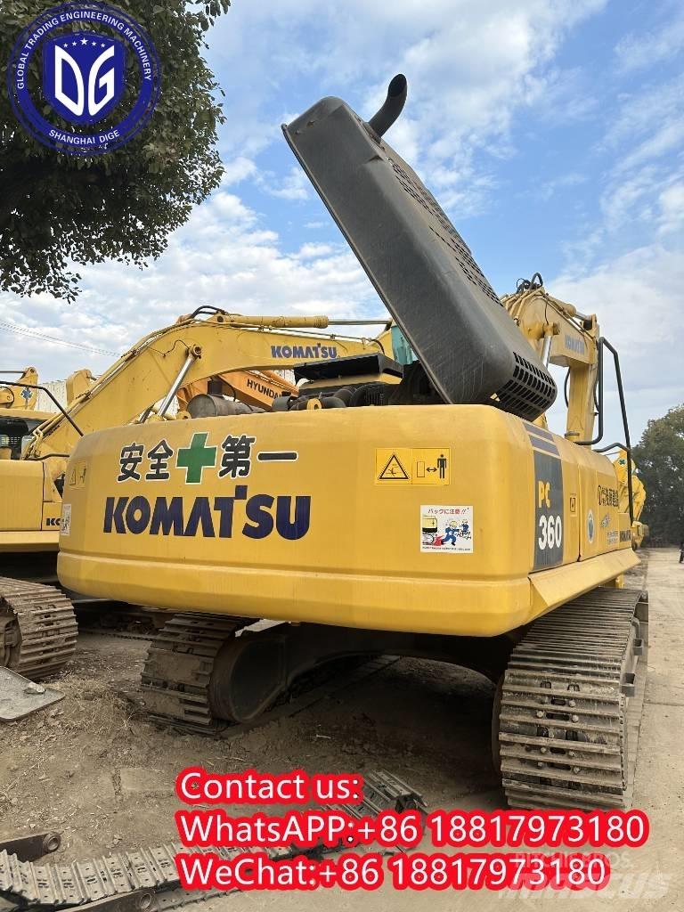 Komatsu PC 360-7 Pásová rýpadla