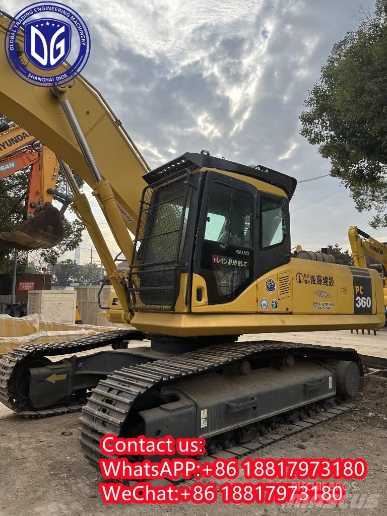 Komatsu PC 360-7 Pásová rýpadla