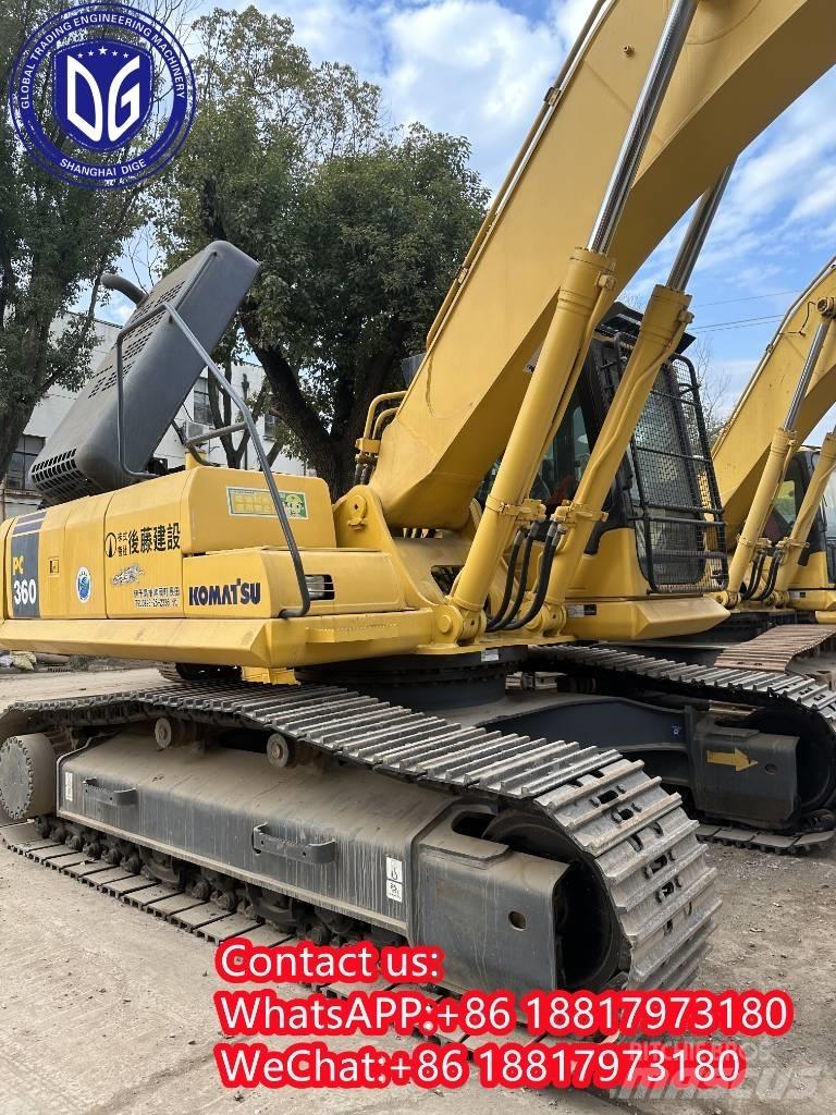 Komatsu PC 360-7 Pásová rýpadla