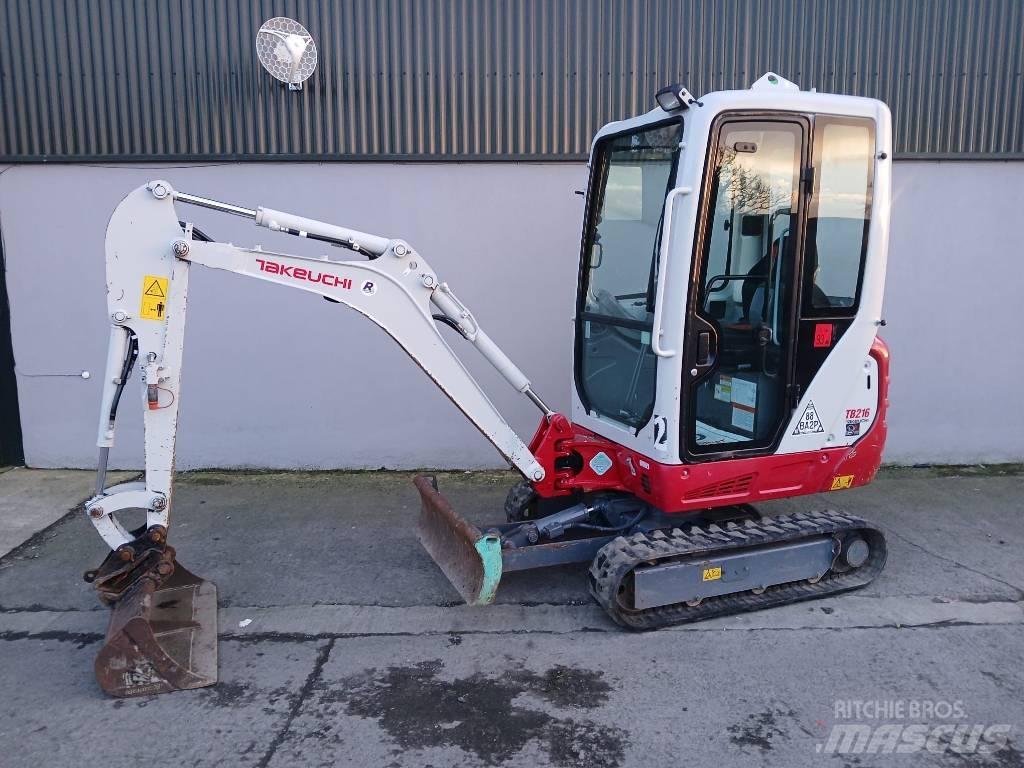 Takeuchi TB 216 Mini rýpadla < 7t
