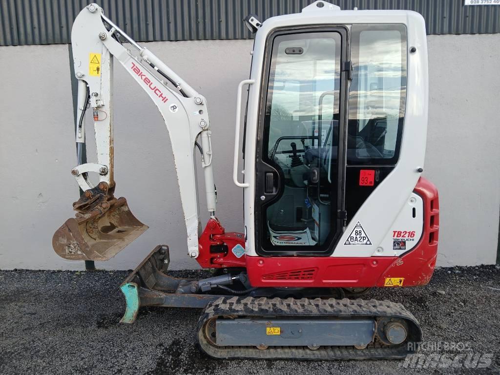 Takeuchi TB 216 Mini rýpadla < 7t