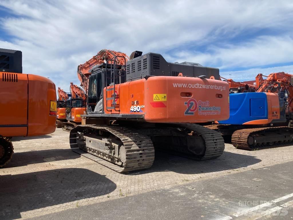 Hitachi ZX490LCH-6 Pásová rýpadla