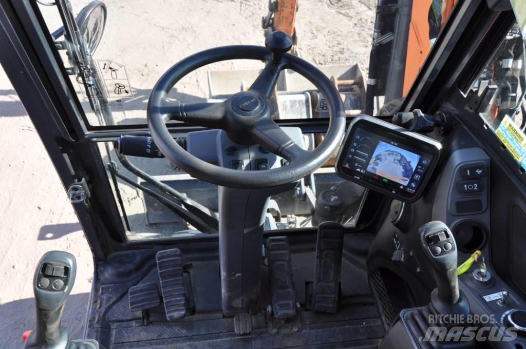 Doosan DX 100-7 Kolová rýpadla