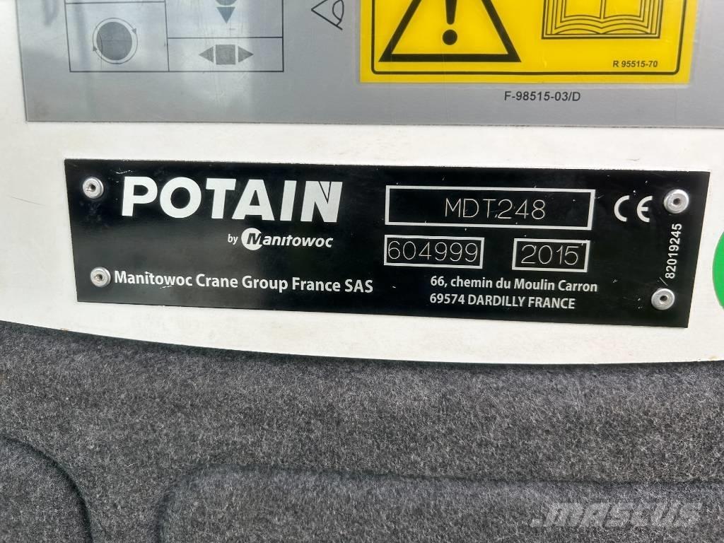 Potain MDT248-J10 Stavební jeřáby