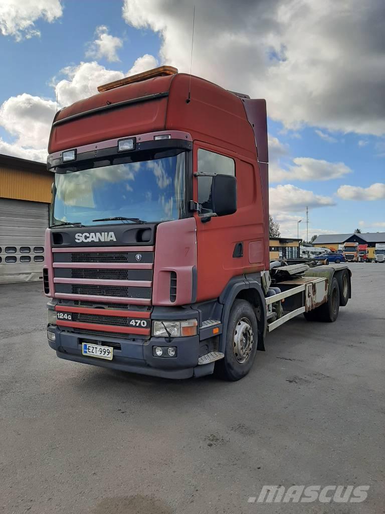 Scania R 124 Hákový nosič kontejnerů
