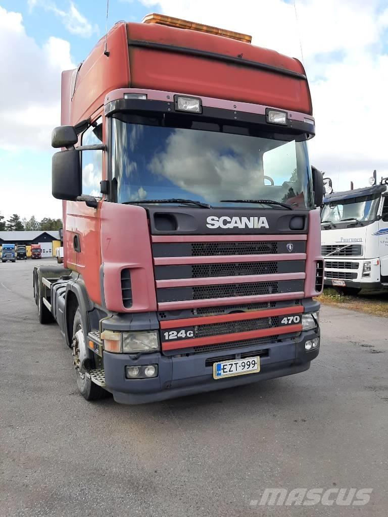 Scania R 124 Hákový nosič kontejnerů