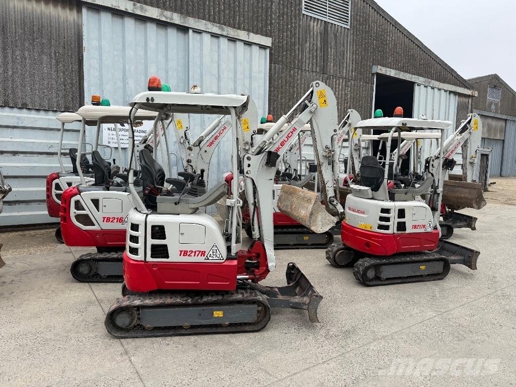 Takeuchi TB 217 R Mini rýpadla < 7t