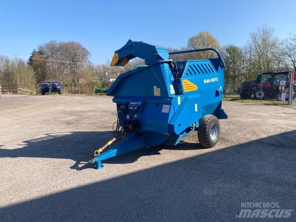  KIDD 450 TC Drtiče a řezače balíků