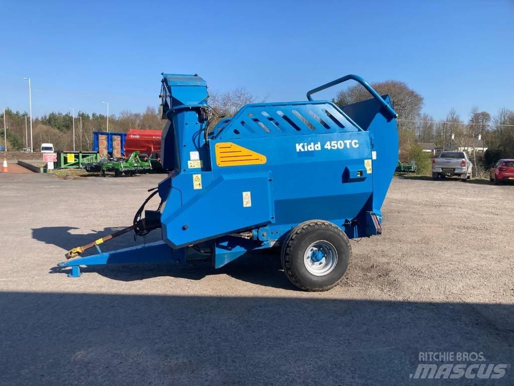  KIDD 450 TC Drtiče a řezače balíků