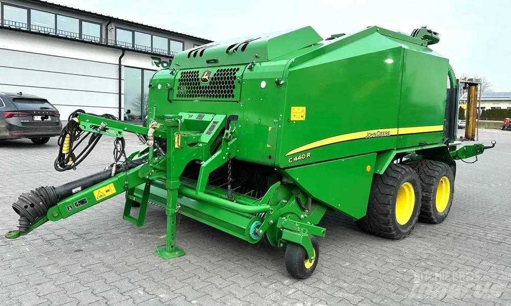 John Deere C 440 R Lis na válcové balíky