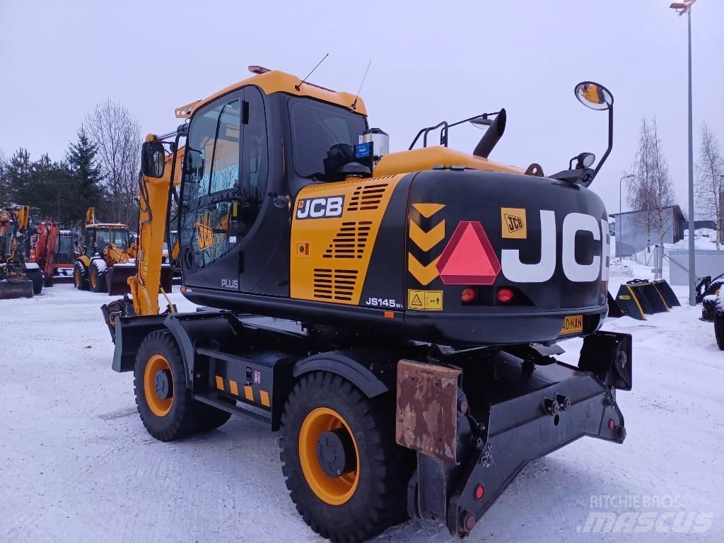 JCB JS 145 W Kolová rýpadla