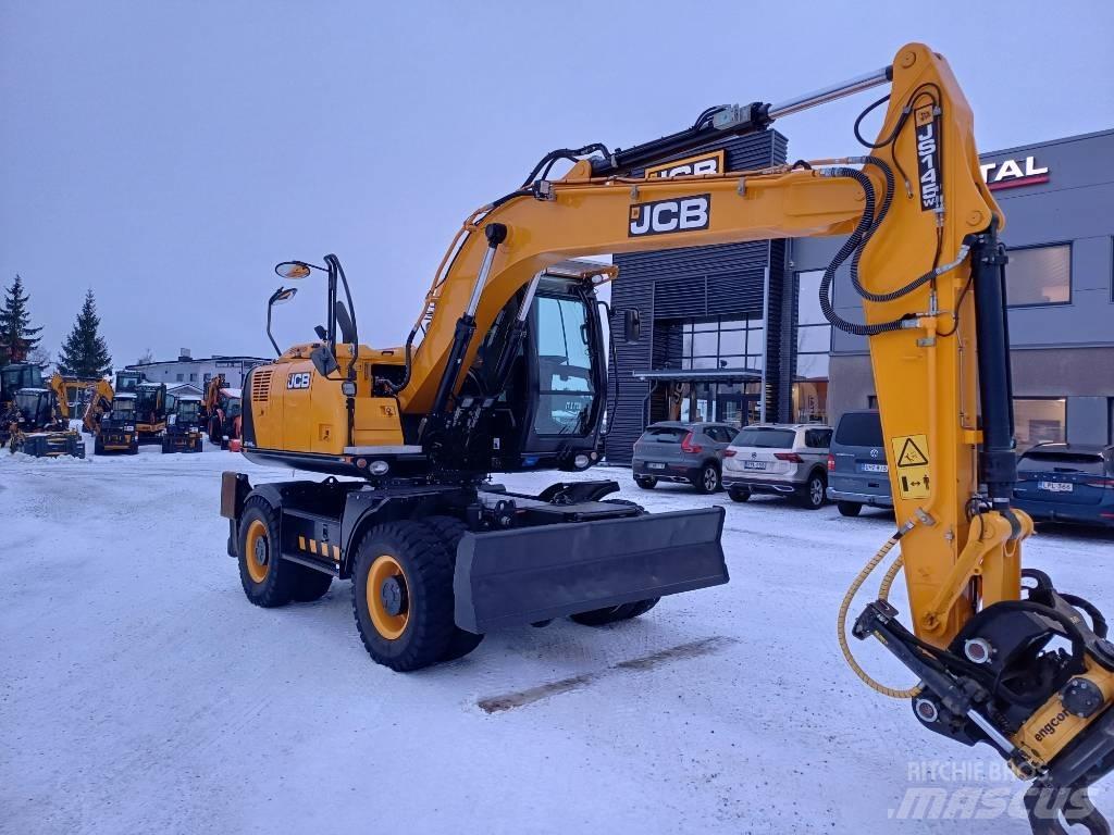 JCB JS 145 W Kolová rýpadla