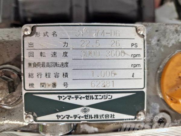 Yanmar 3TNE74-DG Motory