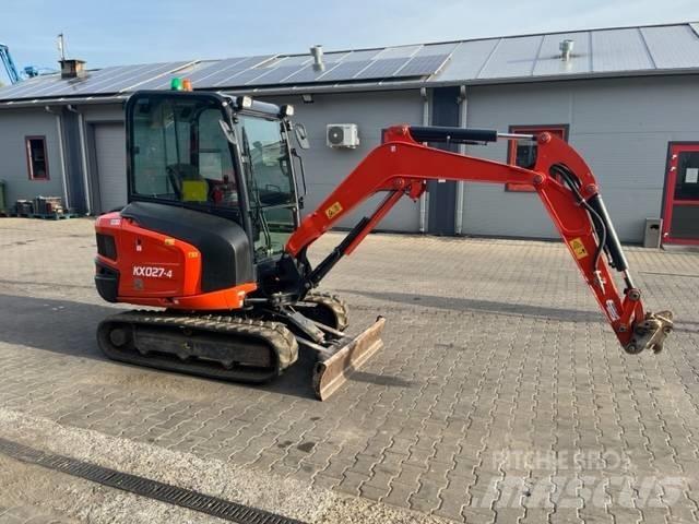 Kubota KX 027 Mini rýpadla < 7t