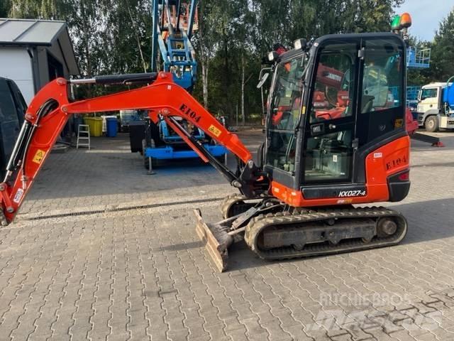Kubota KX 027 Mini rýpadla < 7t