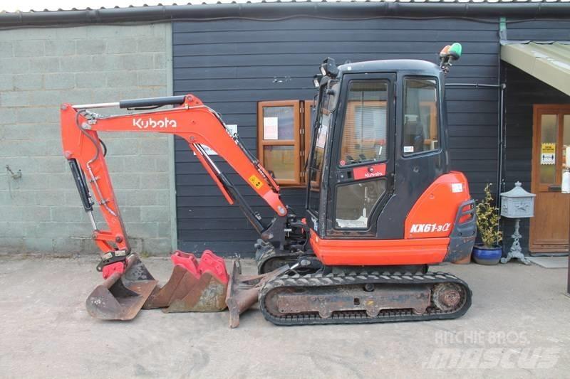 Kubota KX 61-3 Mini rýpadla < 7t