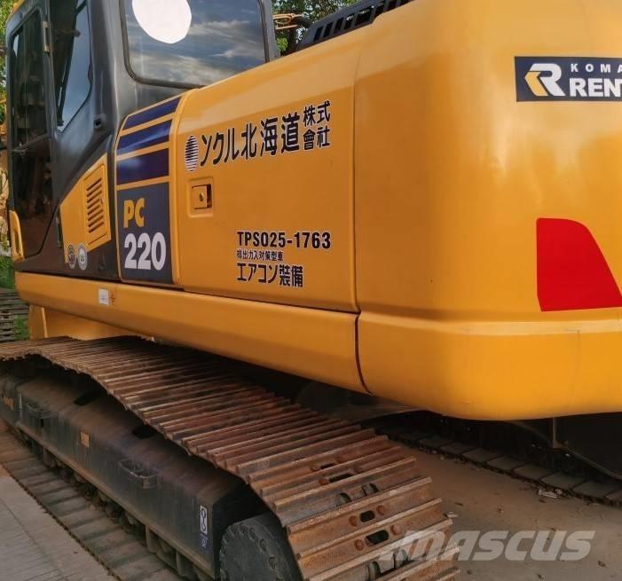 Komatsu PC 220-7 Pásová rýpadla