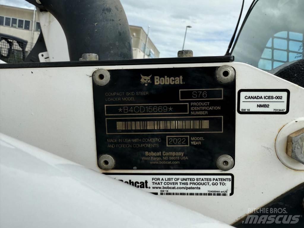 Bobcat S 76 Smykem řízené nakladače