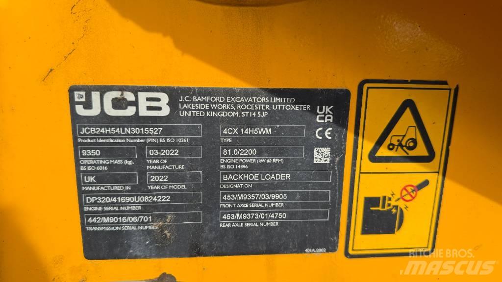 JCB 4 CX Pro Rýpadlo-nakladače