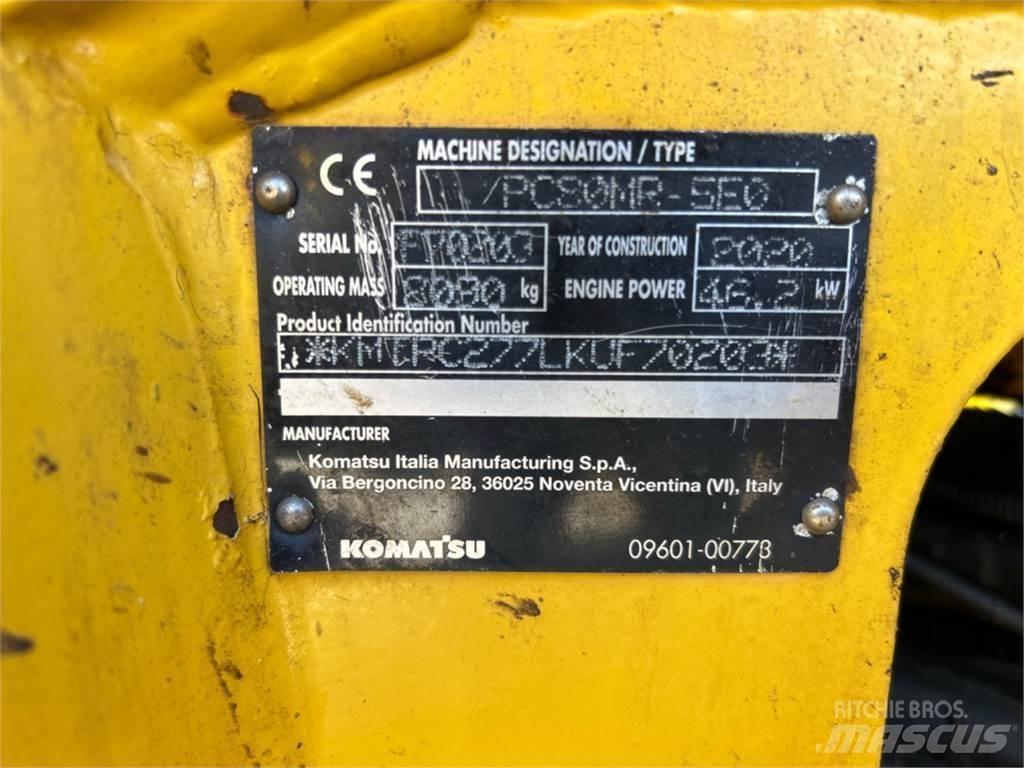 Komatsu PC80 MR Midi rýpadla 7t - 12t