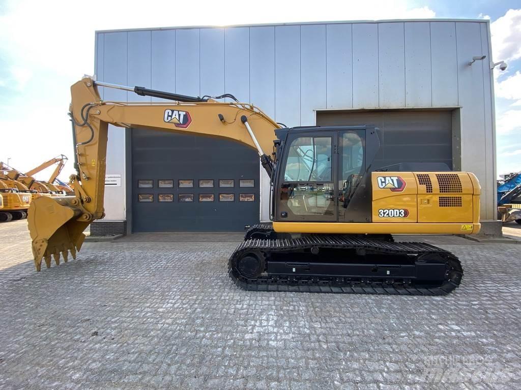 CAT 320D3 Pásová rýpadla