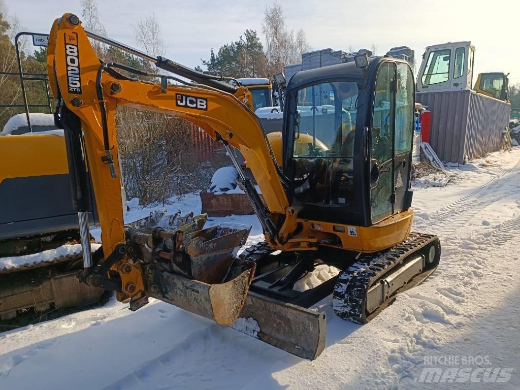 JCB 8025 ZTS Pásová rýpadla