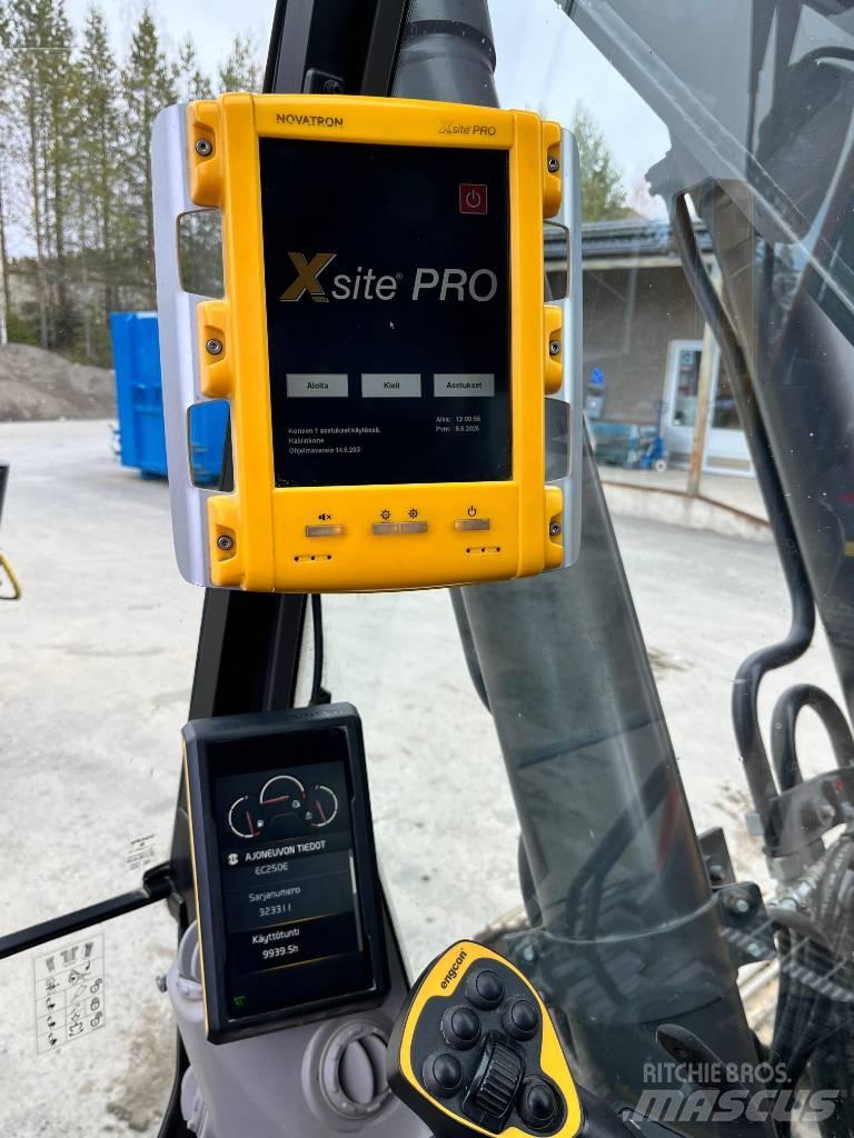 Volvo EC 250 EL Pásová rýpadla