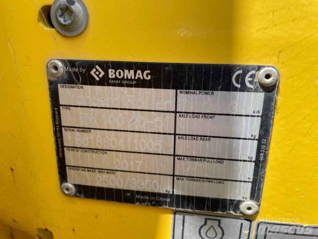 Bomag BW 100 AD-5 Tandemové válce