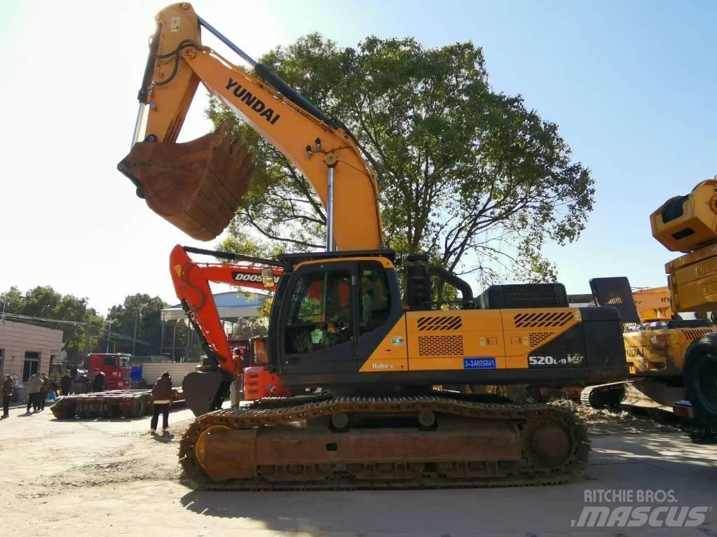 Hyundai 520lc-9vs Pásová rýpadla