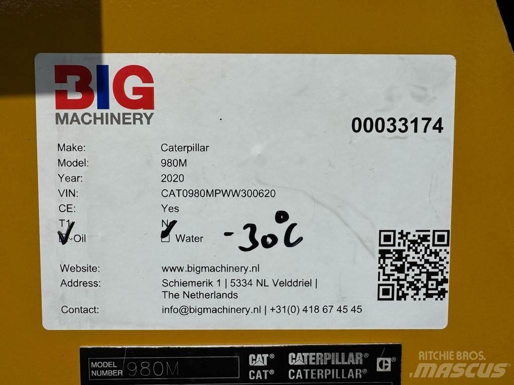 CAT 980M Kolové nakladače