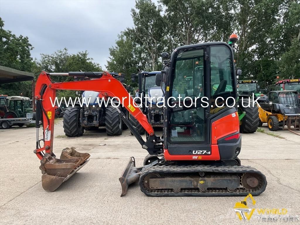 Kubota U 27-4 Mini rýpadla < 7t