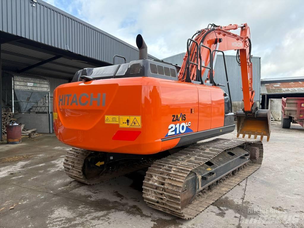 Hitachi 210LC Pásová rýpadla