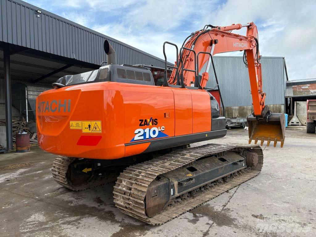 Hitachi 210LC Pásová rýpadla