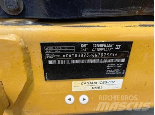 CAT 307.5 Pásová rýpadla