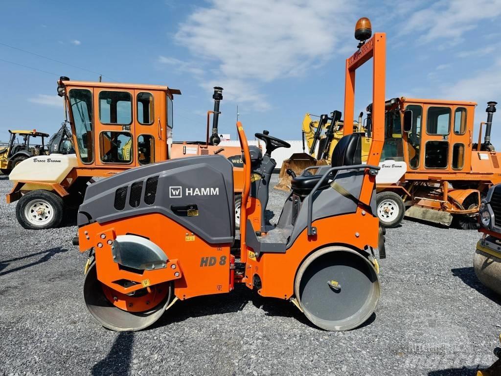 Hamm HD 8 VV Tandemové válce