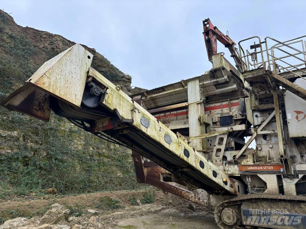 Metso LT 125 Mobilní drtiče