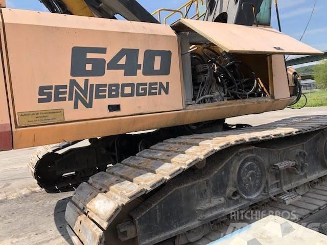 Sennebogen 640R Pásové jeřáby