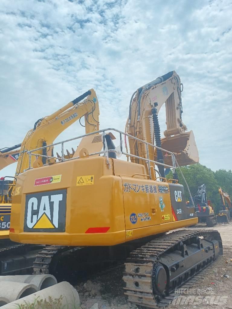 CAT 349D2L Pásová rýpadla