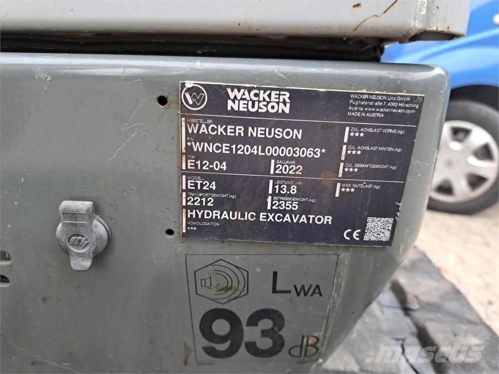 Wacker Neuson ET24 Pásová rýpadla