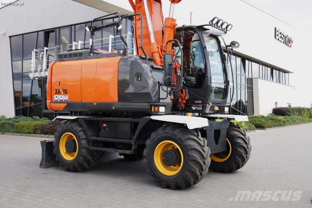 Hitachi ZX 170 W-6 Kolová rýpadla