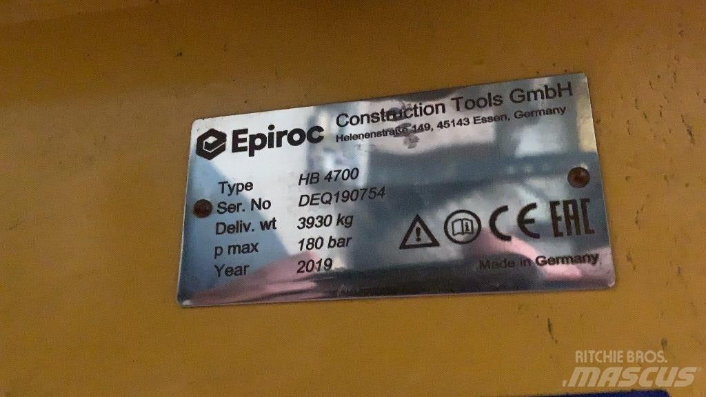 Atlas Copco HB4700 Bourací kladiva / Sbíječky