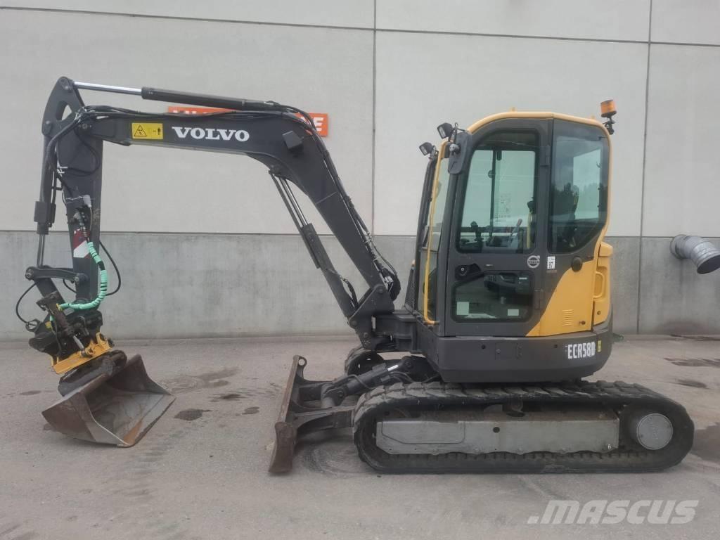 Volvo ECR 58 D Mini rýpadla < 7t