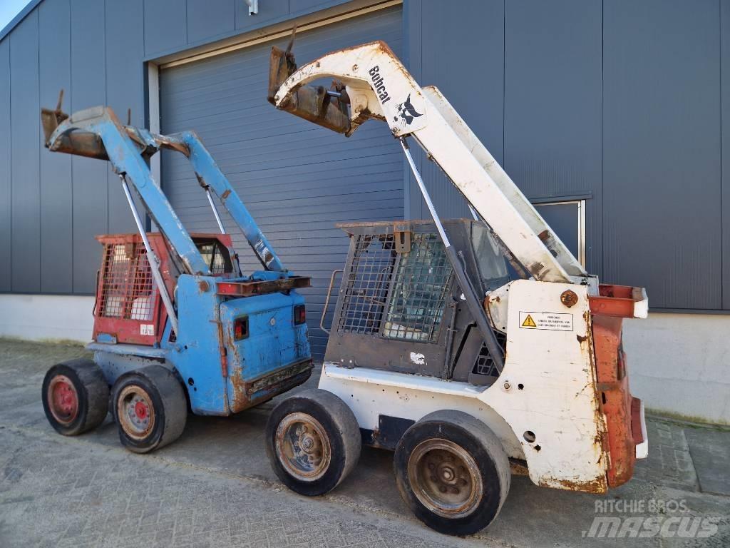 Bobcat 763 H.  2x Smykem řízené nakladače
