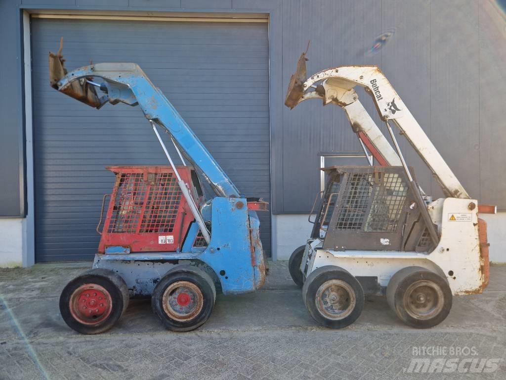 Bobcat 763 H.  2x Smykem řízené nakladače