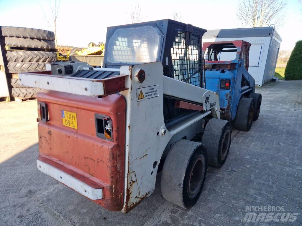 Bobcat 763 H.  2x Smykem řízené nakladače
