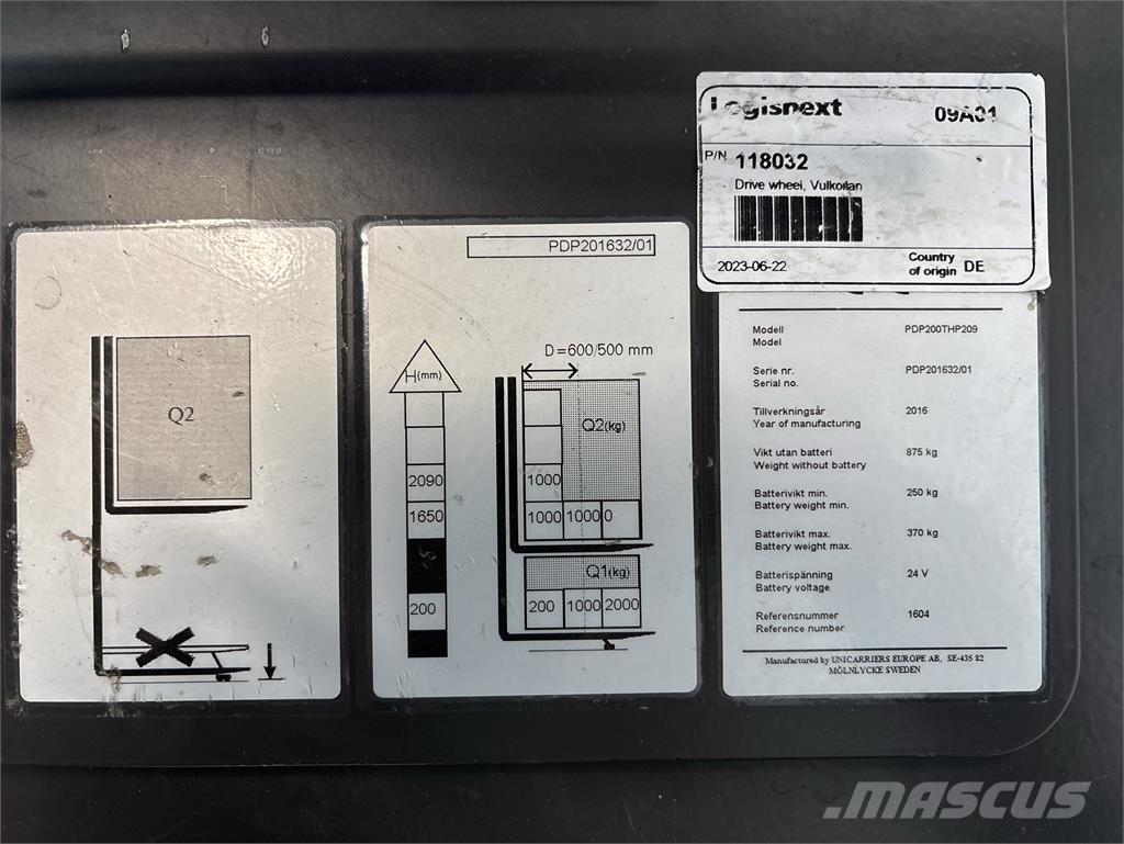 Atlet PDP200 Samohybné vozíky